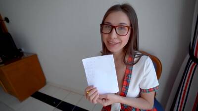 Lily - Dick For Lily - Girl Gets Fucked For Homework For The First Time And She Likes It - upornia