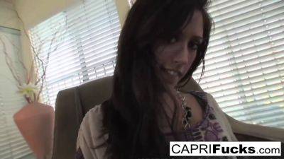 Capri Cavanni takes on Ralph's monster cock like a champ in HD - sexu.com
