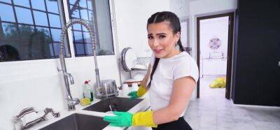 Cleaner with a really hot body is all you really need - sunporno.com