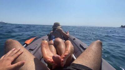 Fit Girl Sucks My Dick Like On A Kayak - Risky Public Sex - hotmovs.com