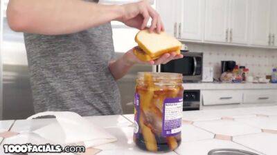 Step Sister Sucks Step Brother While Eating Pbj Sandwich - hotmovs.com