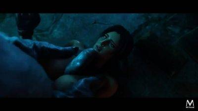 Tomb Raider - Lara Croft Captured By Monster - drtuber