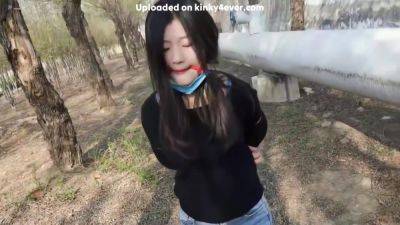 Chinese Girl Outdoor Bondage - upornia - China