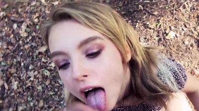 Small 18yo tourist teen seduced in public for outdoor sex - drtuber - Germany