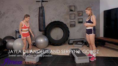 Sereyna Gomez - Jayla De-Angelis - Jayla De Angelis - Watch Jayla De Angelis and Sereyna Gomez get down and dirty in steamy gym sex - sexu.com - Czech Republic - Poland