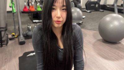 Cute Asian - No Nut November Failure Cute Asian Gym Girl - hclips