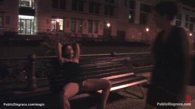 Princess Donna - Steve Holmes - Czech babe exposed and pounded in public - xozilla.com - Czech Republic